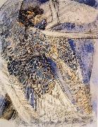 Mikhail Vrubel The angel having six wing oil